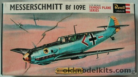 Revell 1/72 Messerschmitt Bf-109 E3, H612 plastic model kit